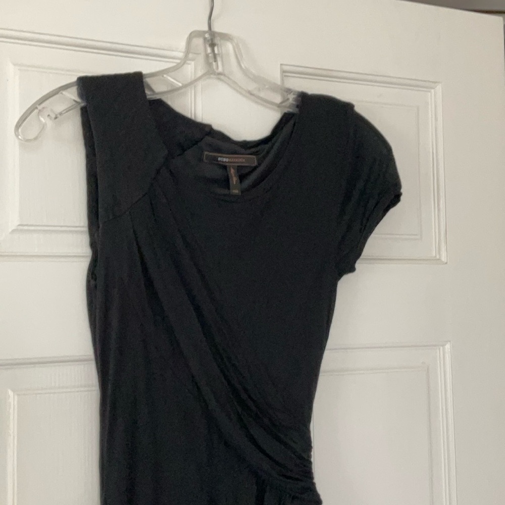 BCBGMaxAzria Black Asymmetrical Dress - Picture 9 of 15